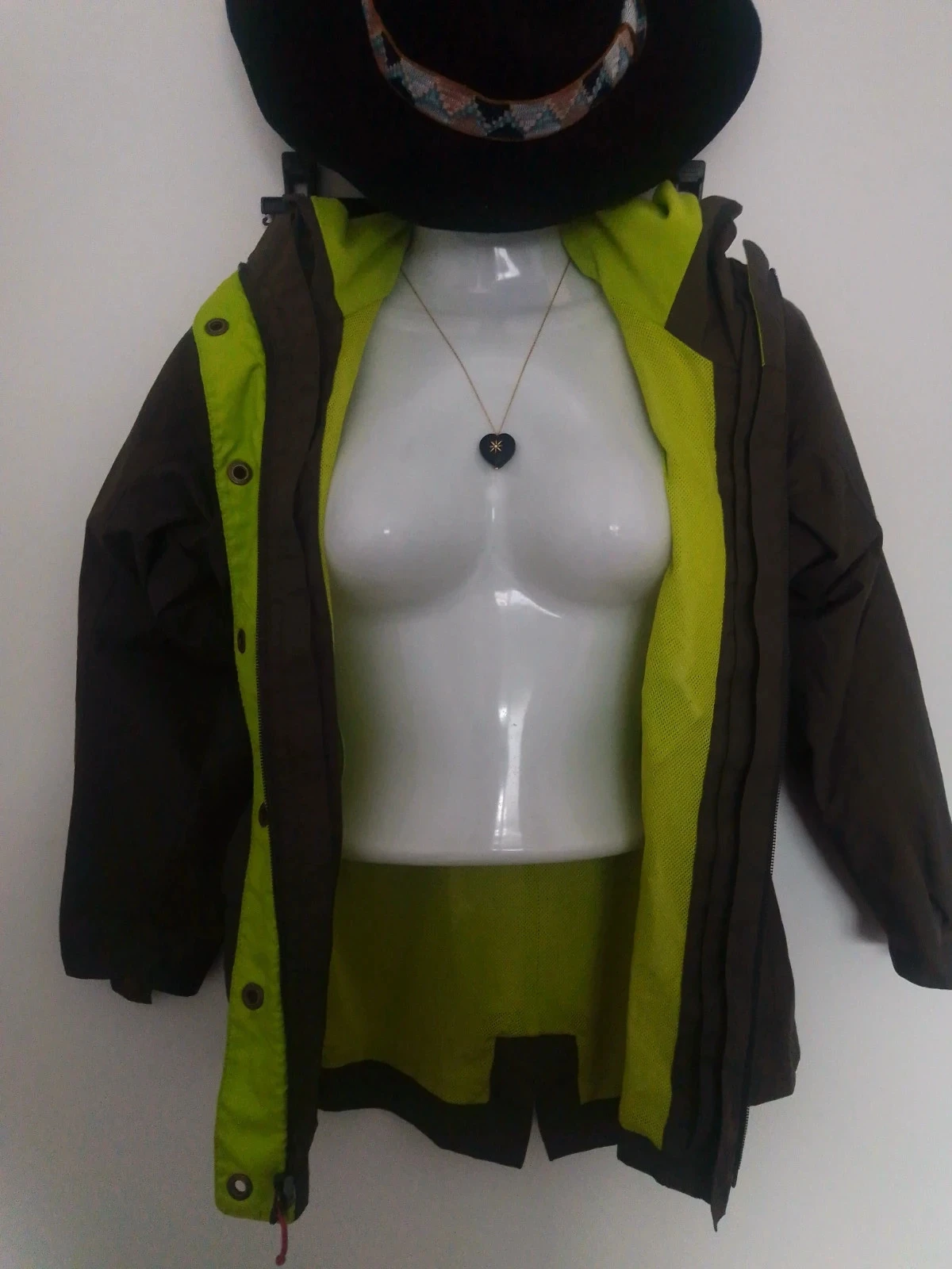 Pretty Jacket for girls 8 years old khaki – photo 2